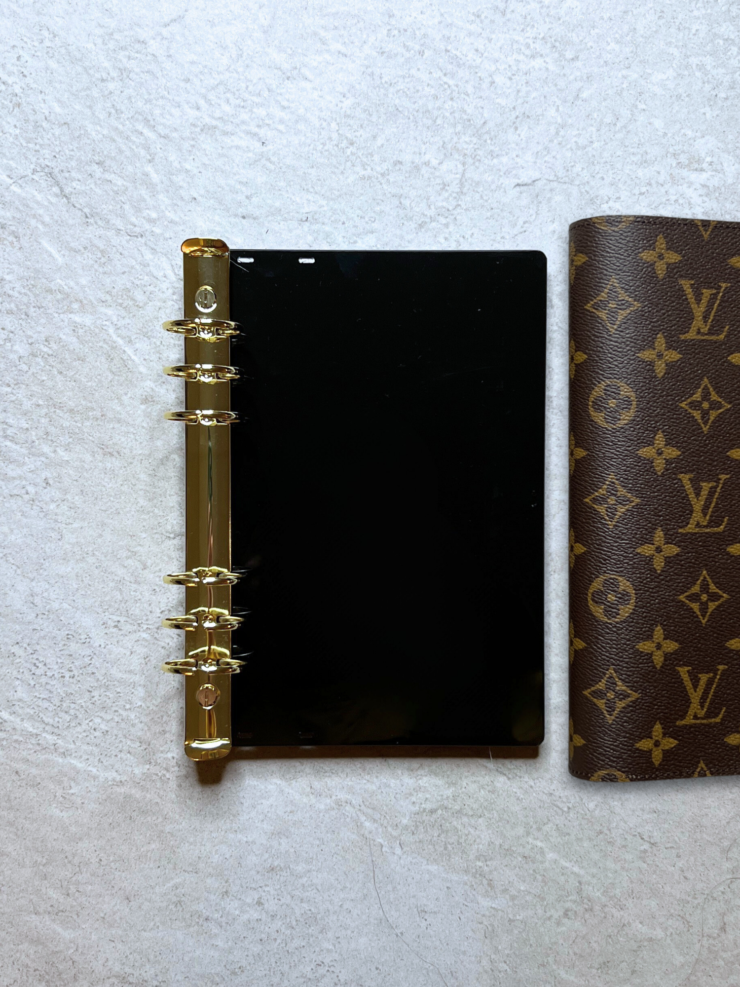 A5 size Pop in Planner for Louis Vuitton Desk Agenda LV by Pop In Planner from www.popinplanner.com showing options and adapter fit