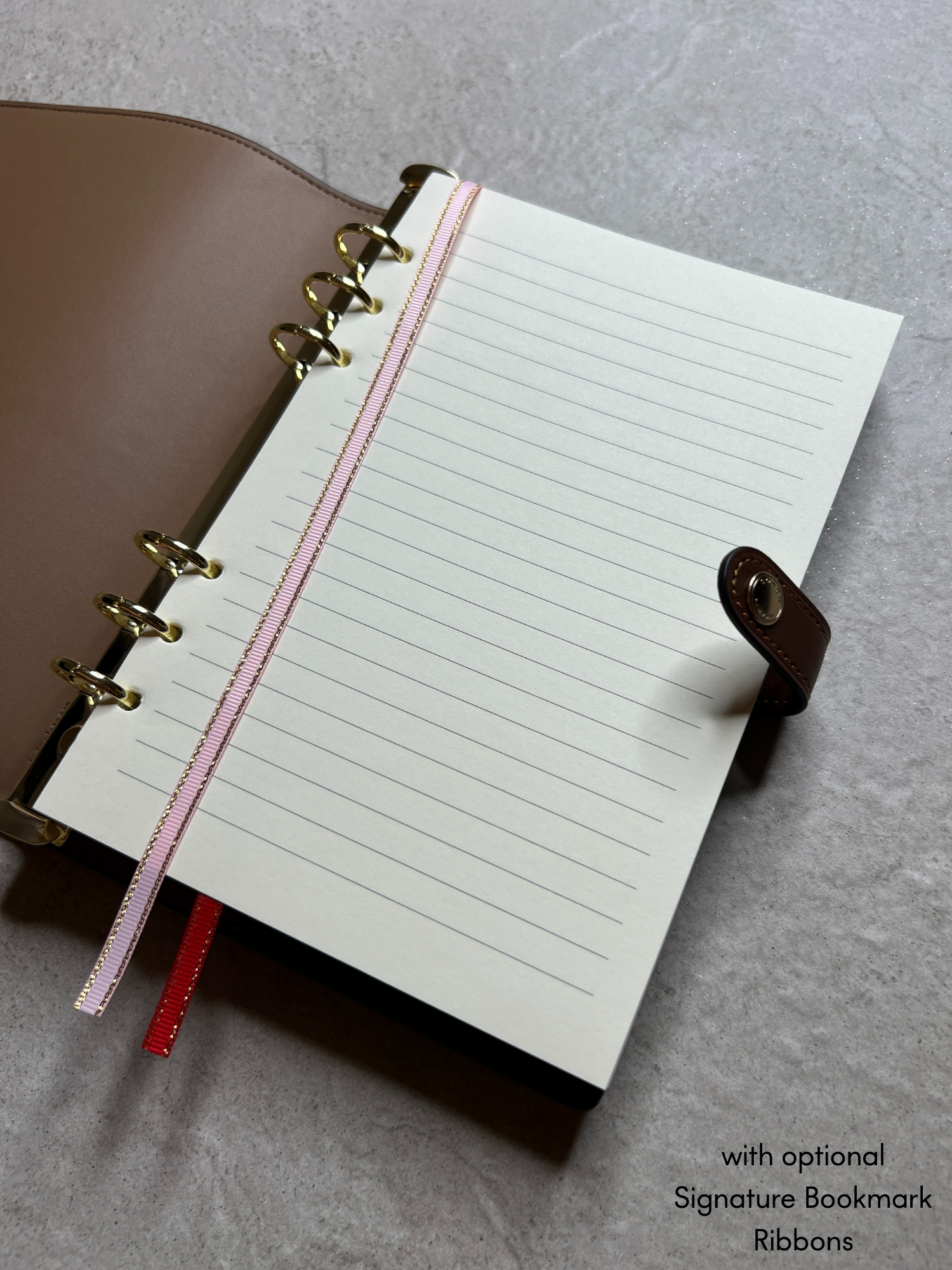 A5 size Pop in Planner for Coach Notebook Covers by Pop In Planner from www.popinplanner.com showing options and adapter fit