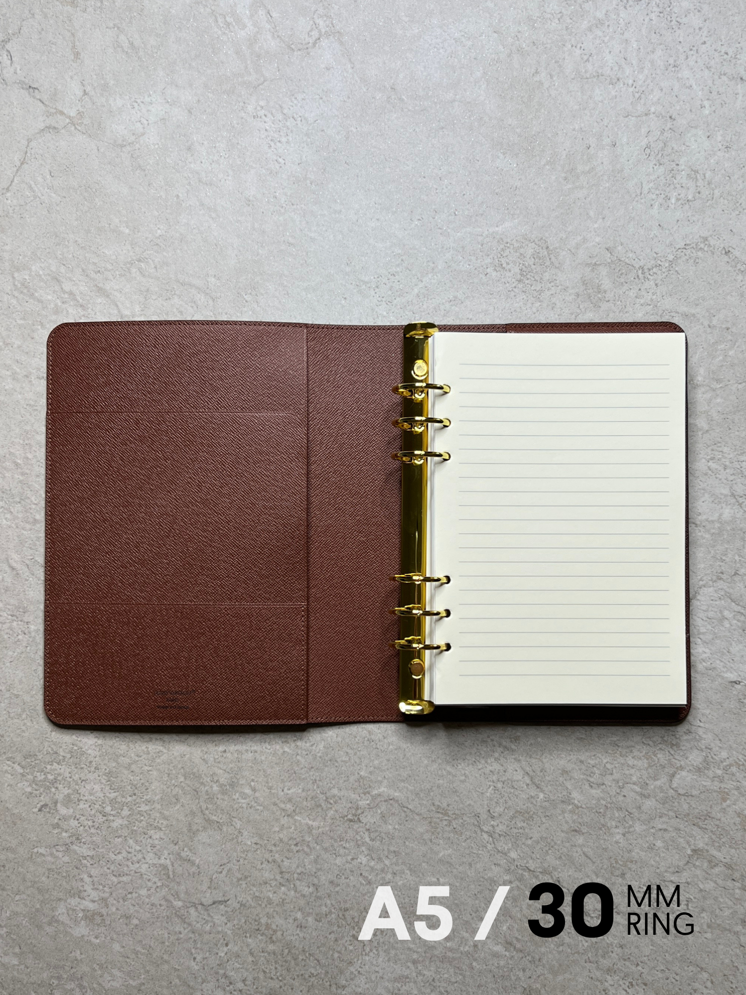 A5 Ring Converter for Louis Vuitton Desk Agenda