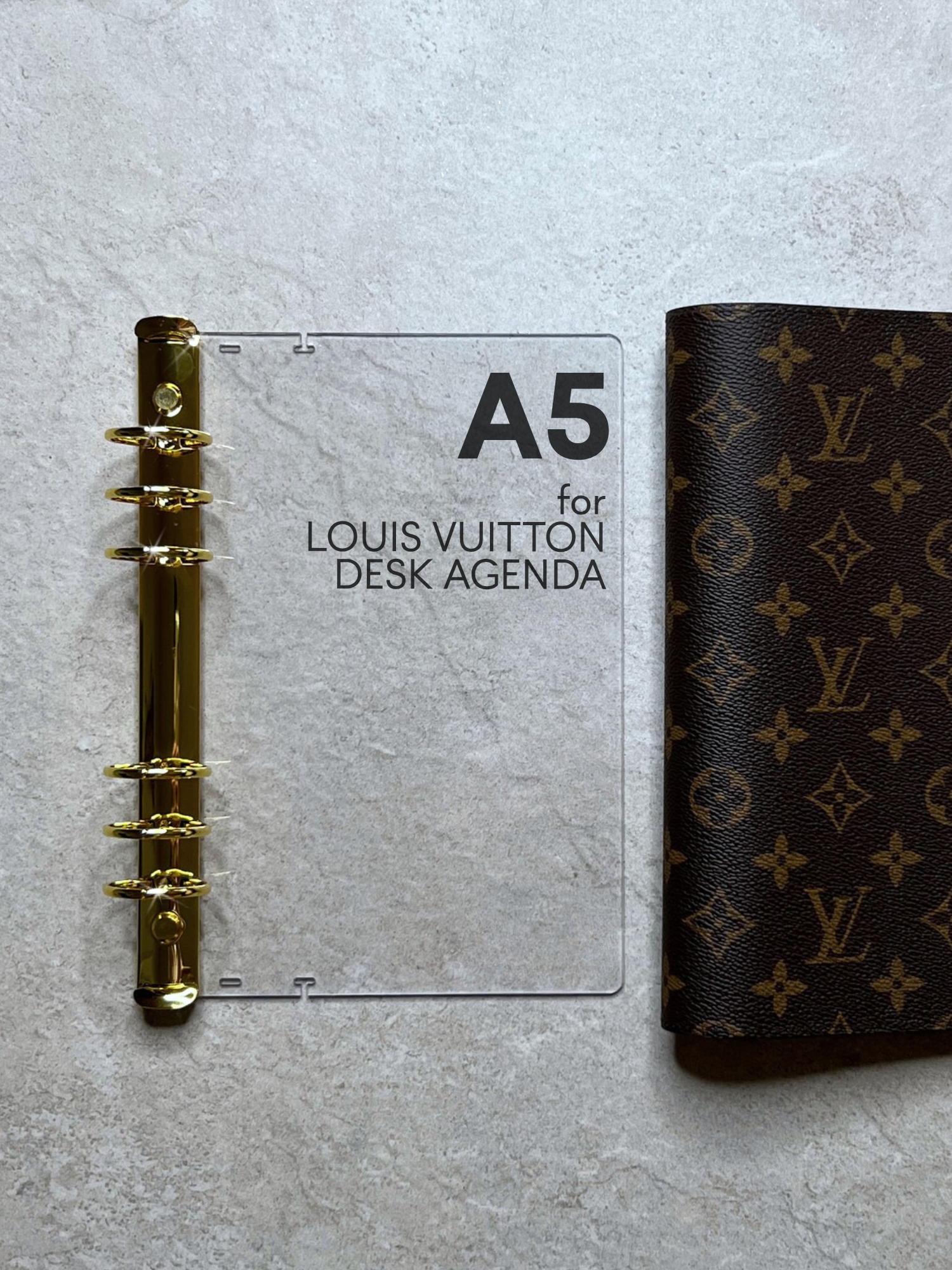 A5 Ring Converter for Louis Vuitton Desk Agenda