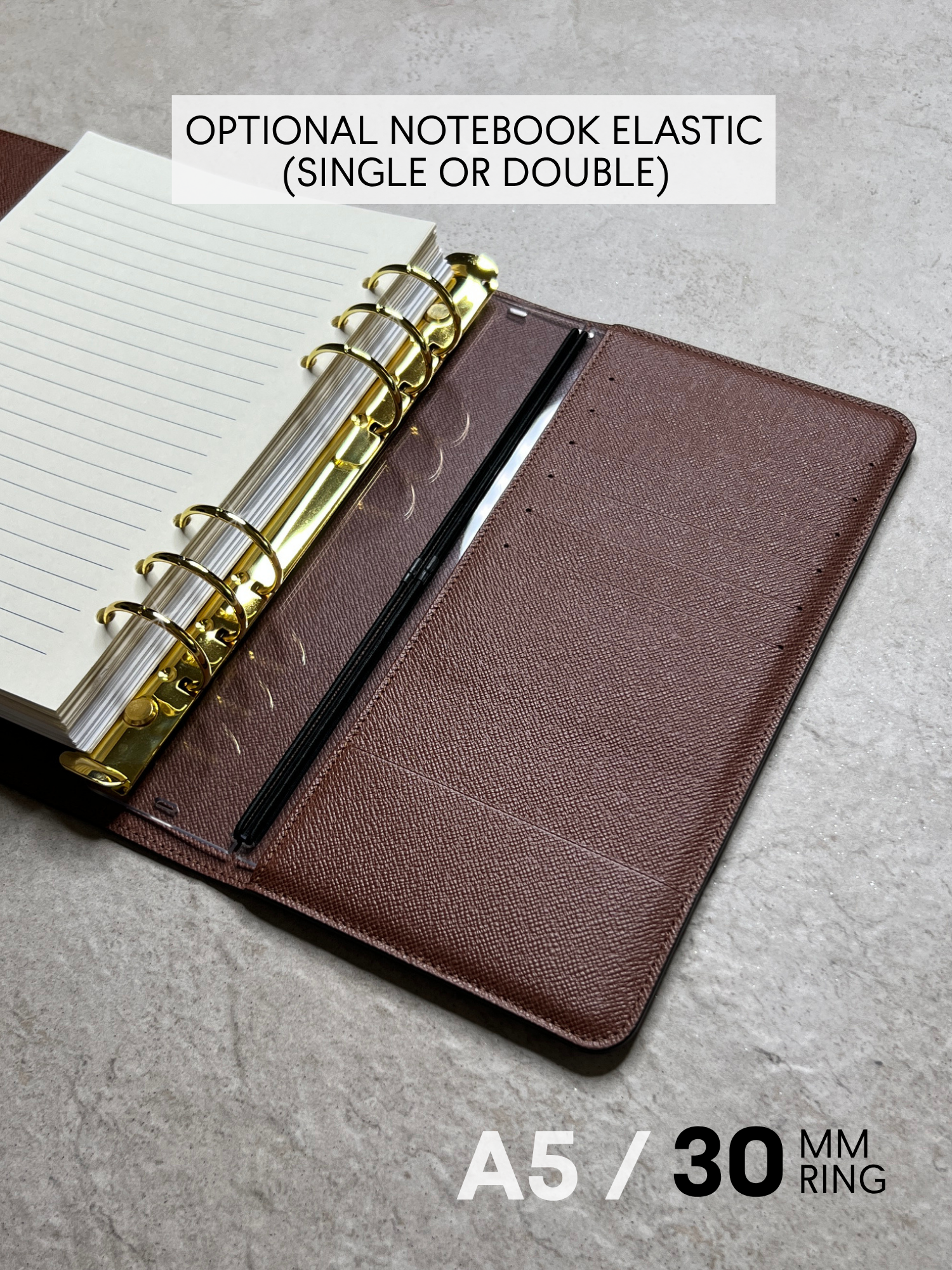 A5 Ring Converter for Louis Vuitton Desk Agenda