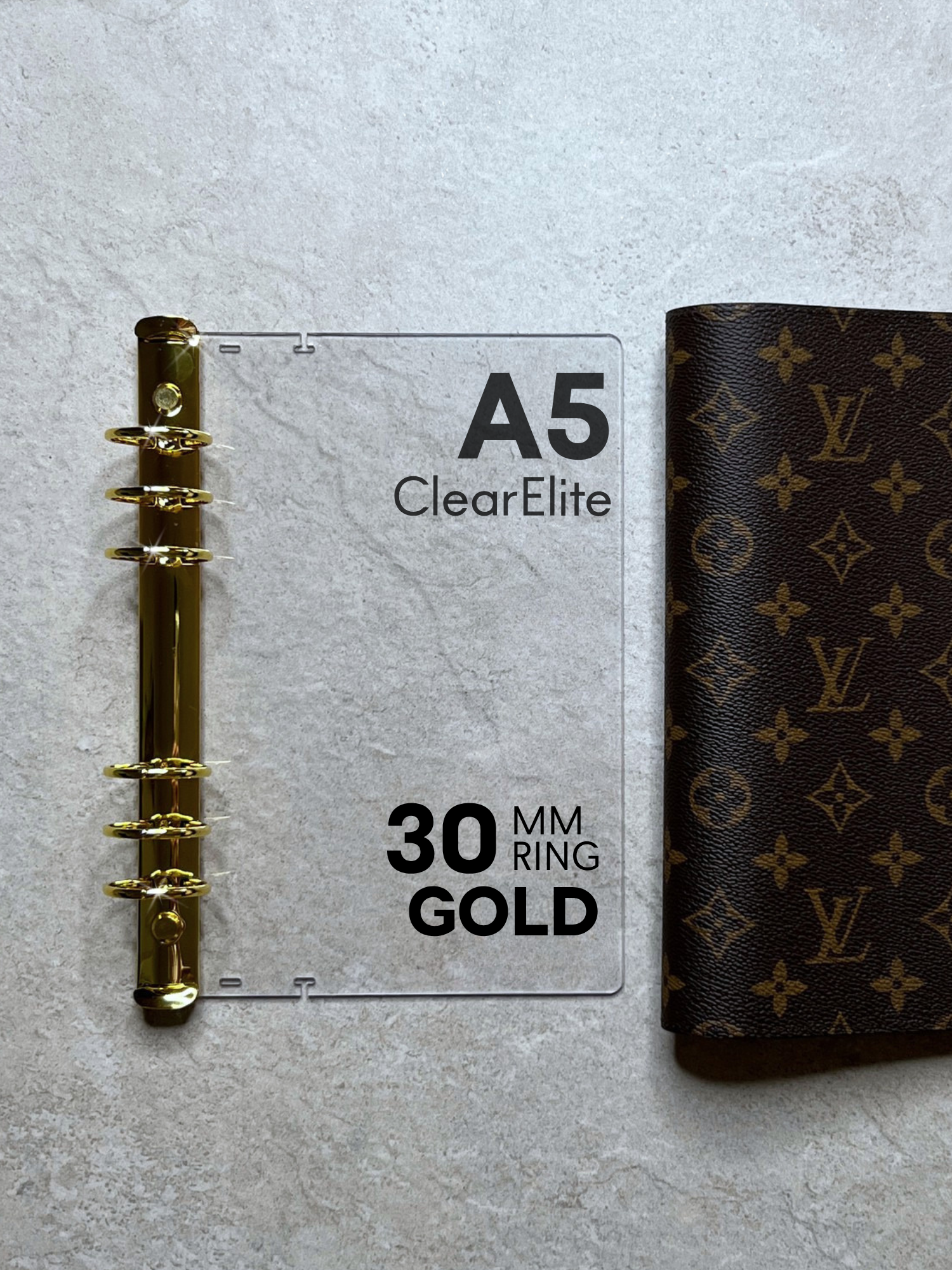 A5 Ring Converter for Louis Vuitton Desk Agenda