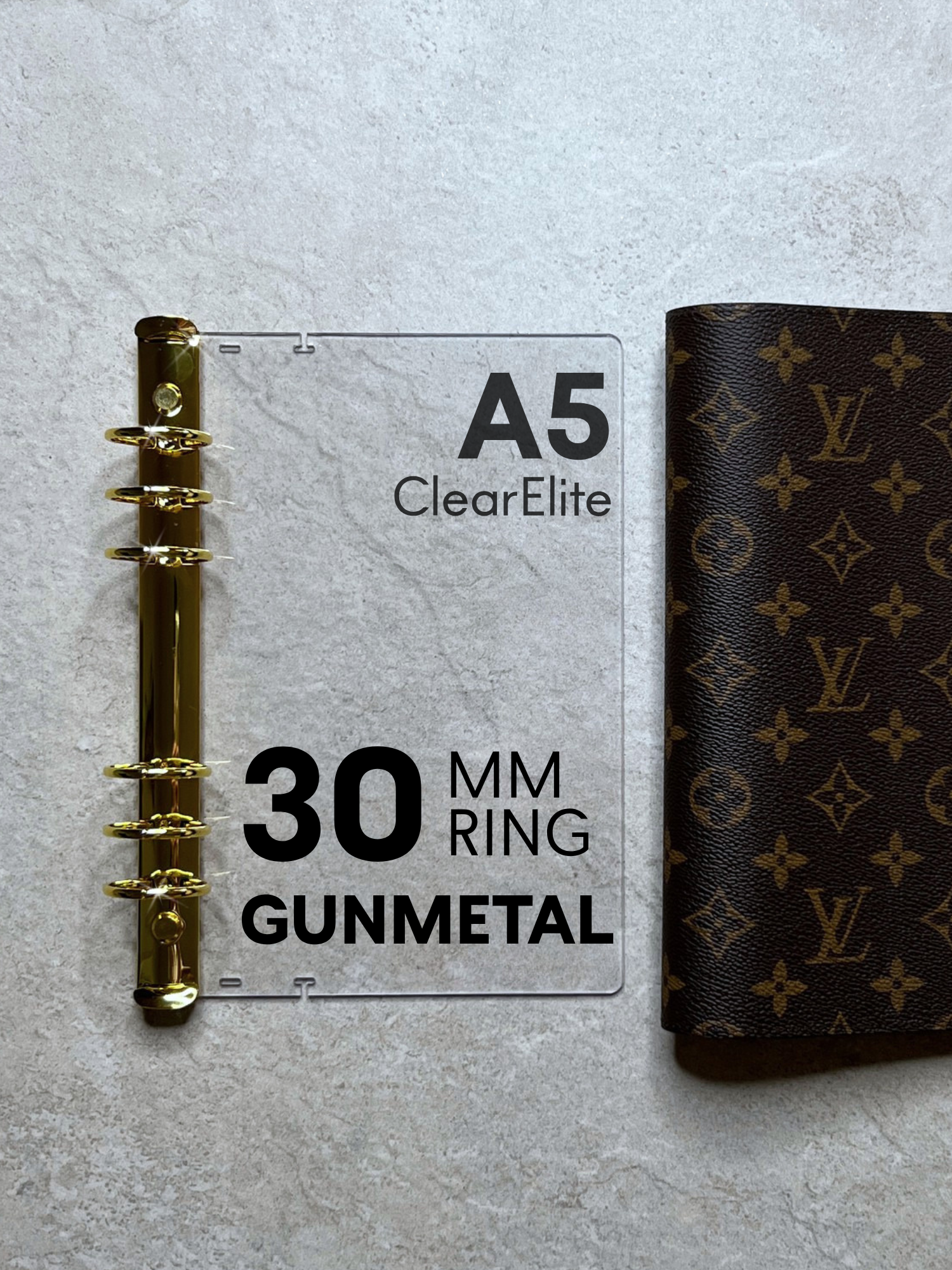 A5 Ring Converter for Louis Vuitton Desk Agenda