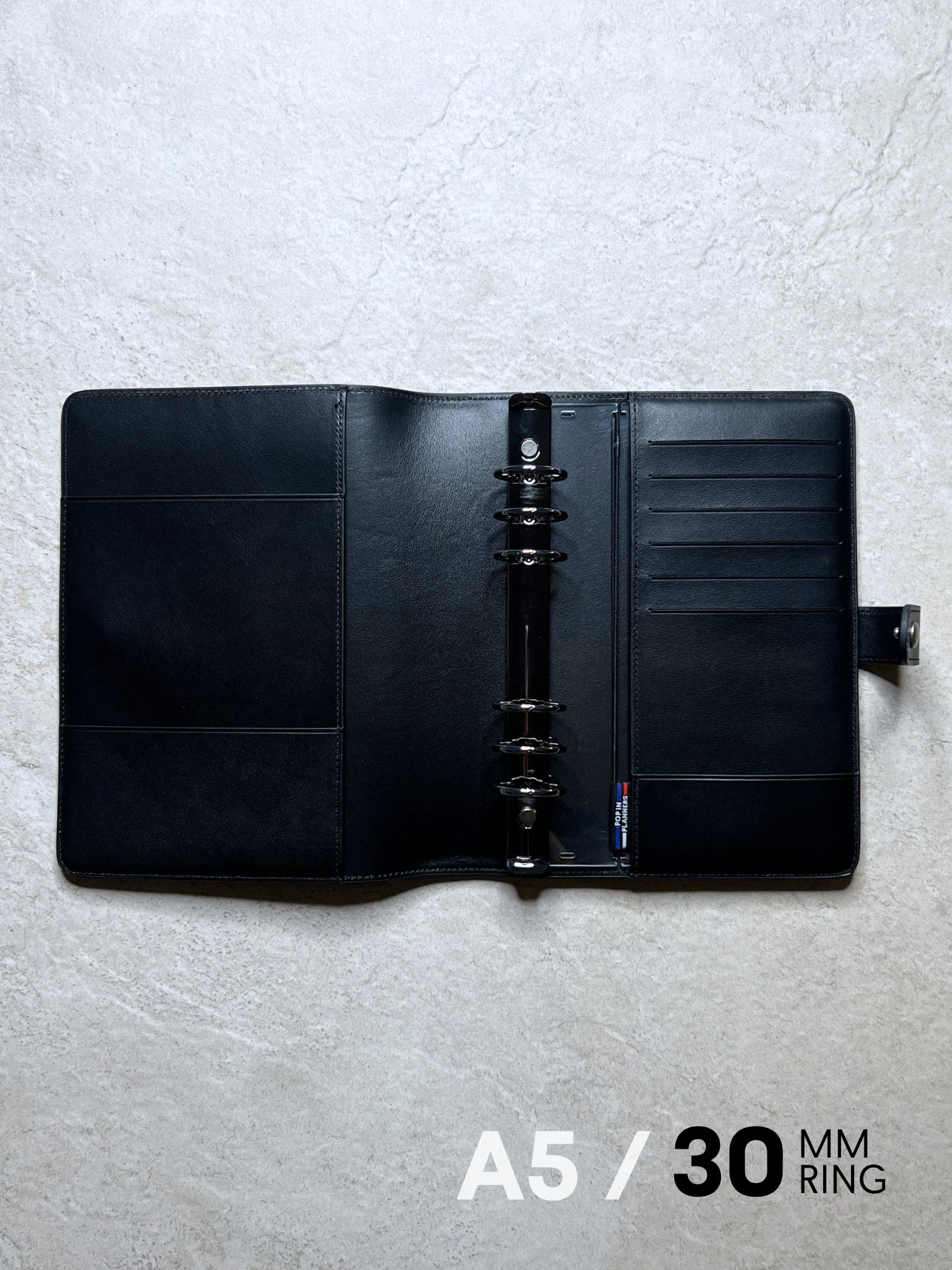 Midnight Solstice | Ignotum A5 Full Grain Leather Desk Agenda