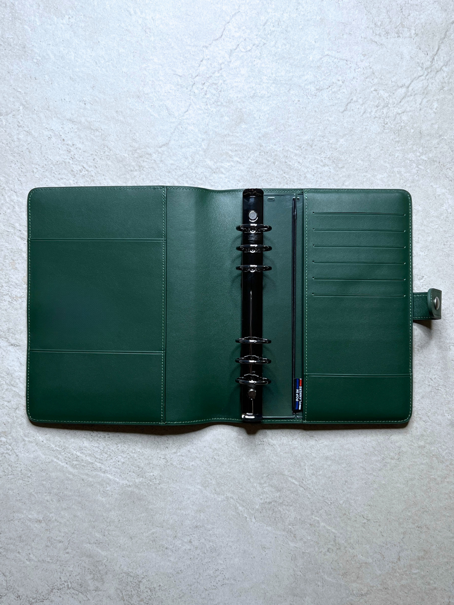 Winter Pine | Ignotum A5 Full Grain Leather Desk Agenda