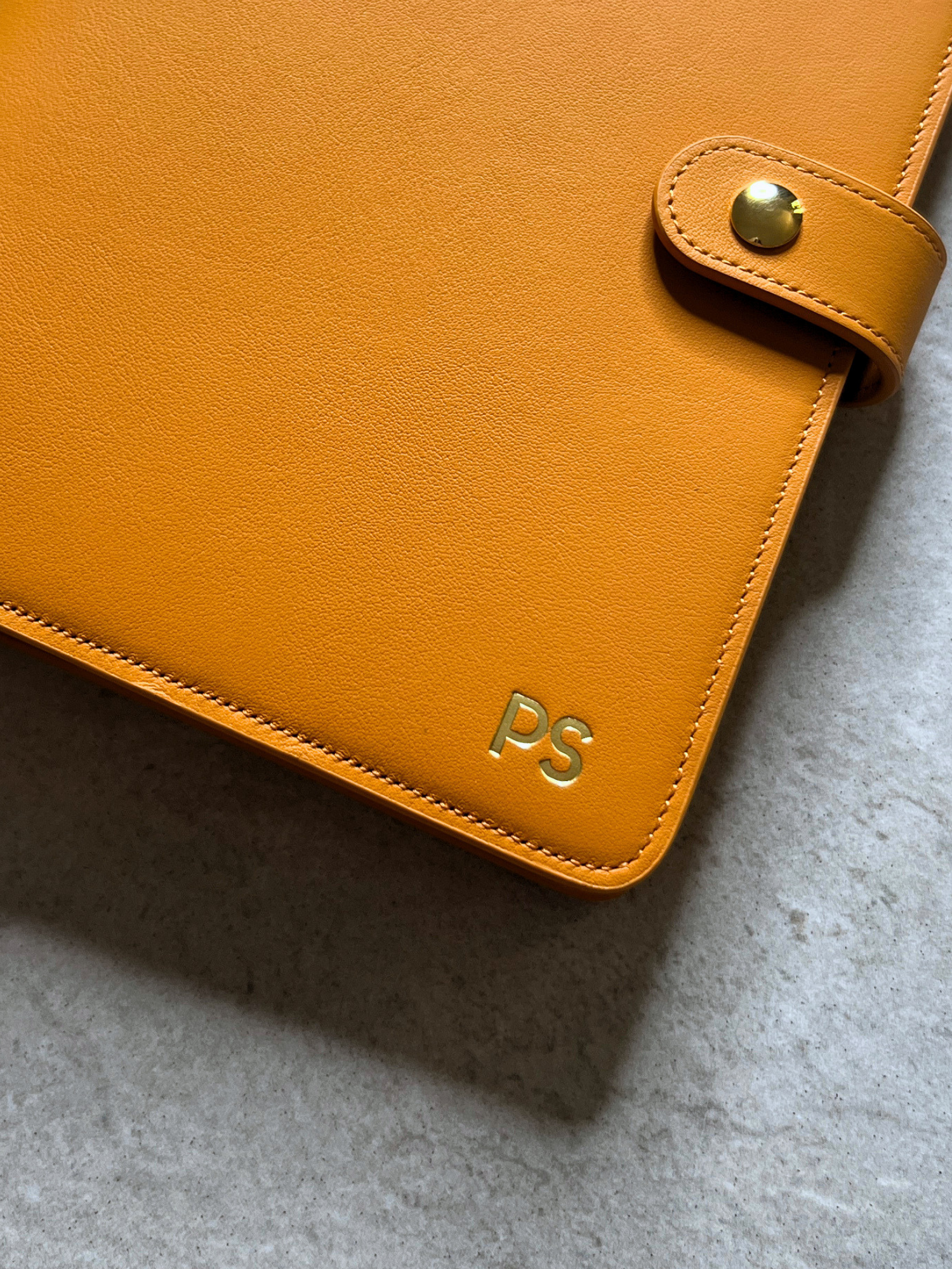 Midnight Solstice | Ignotum A5 Full Grain Leather Desk Agenda