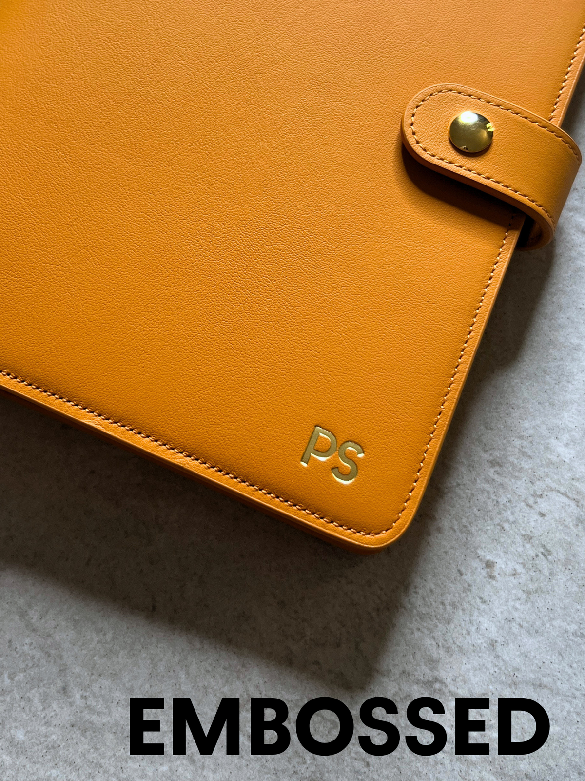 Evolution Leather A5 Ring Binder | Fall Leaves