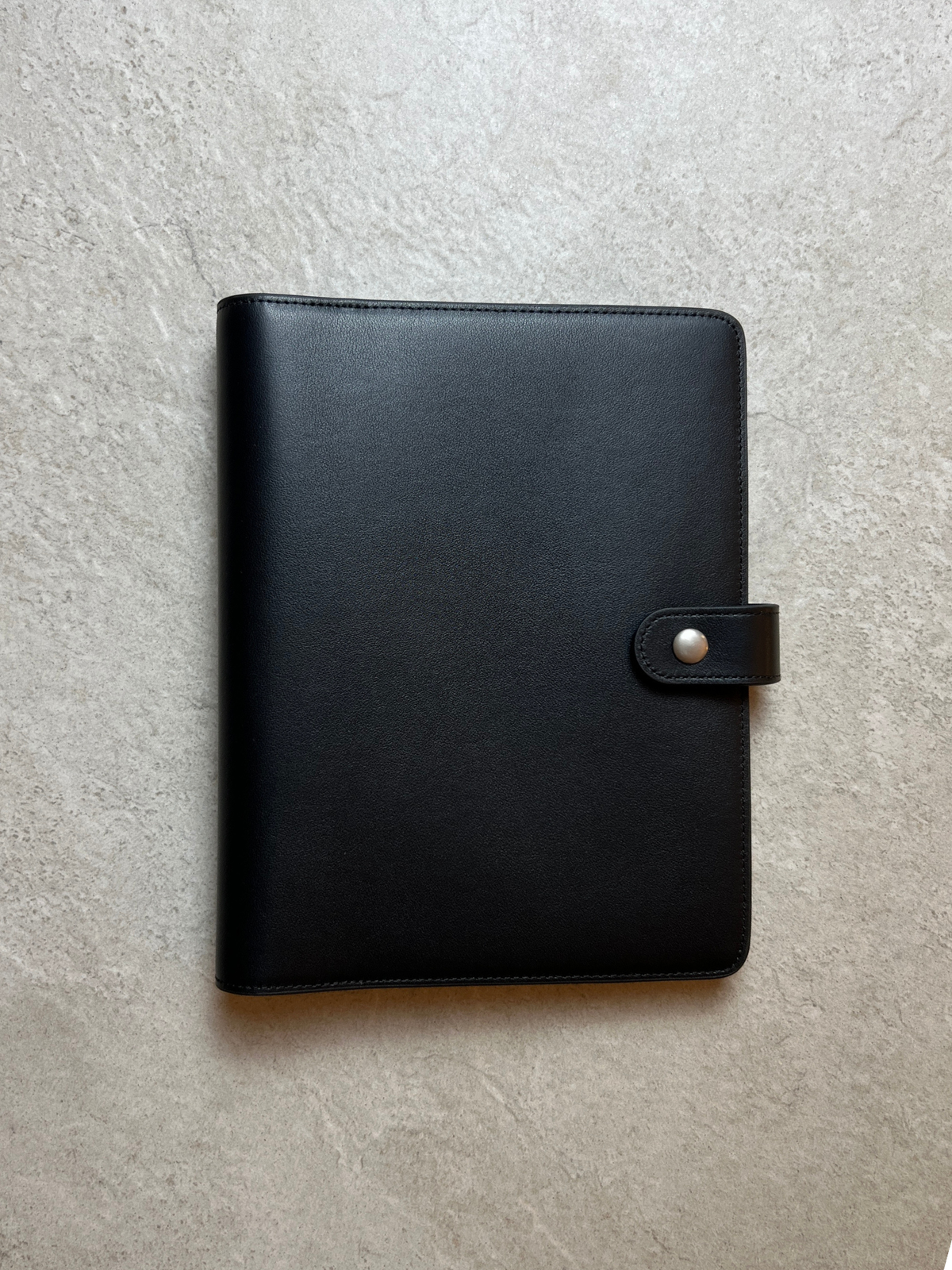 Evolution Leather A5 Ring Binder | Midnight