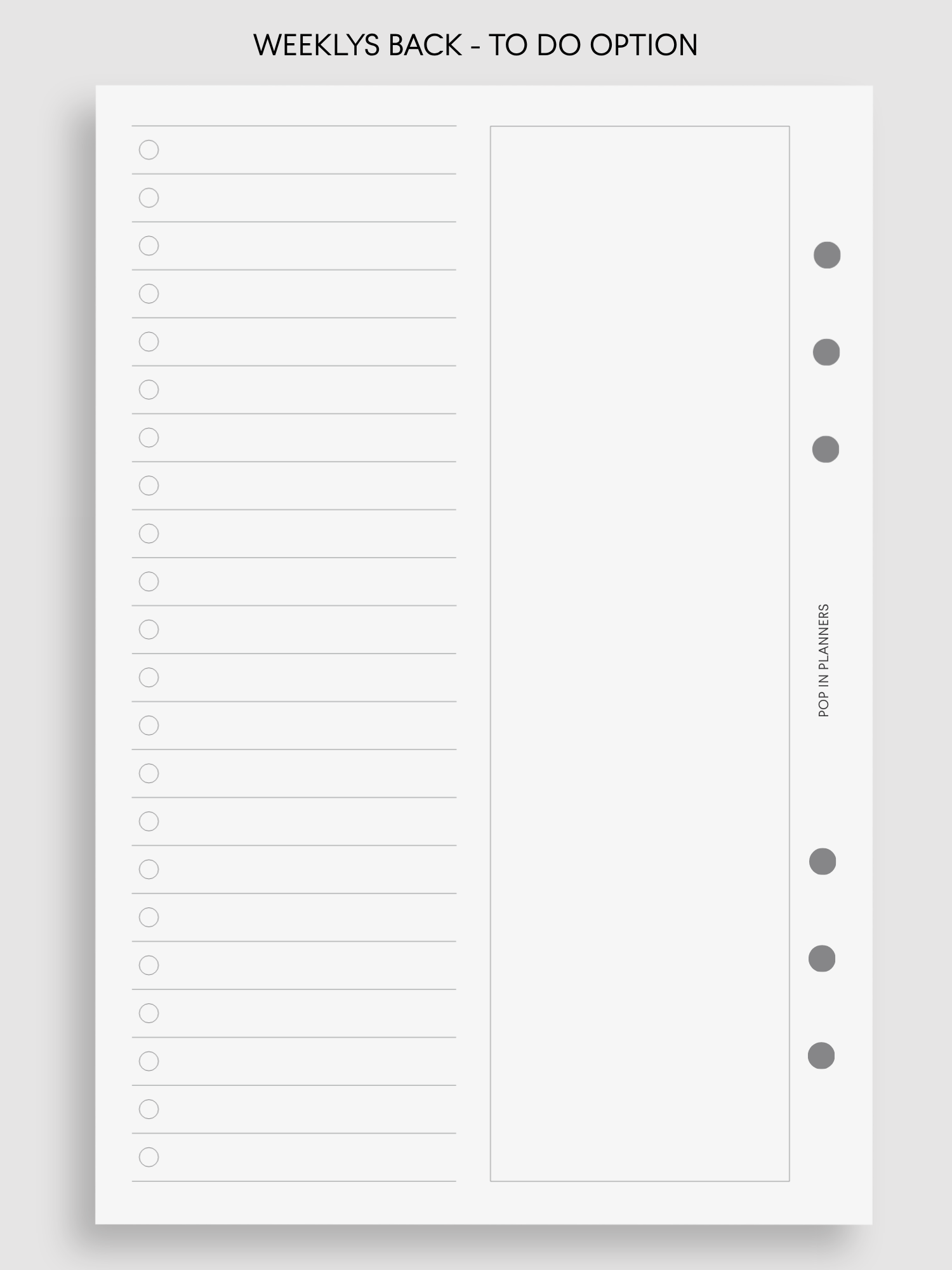 Daily/Weekly | PeekFlow Refill Papers