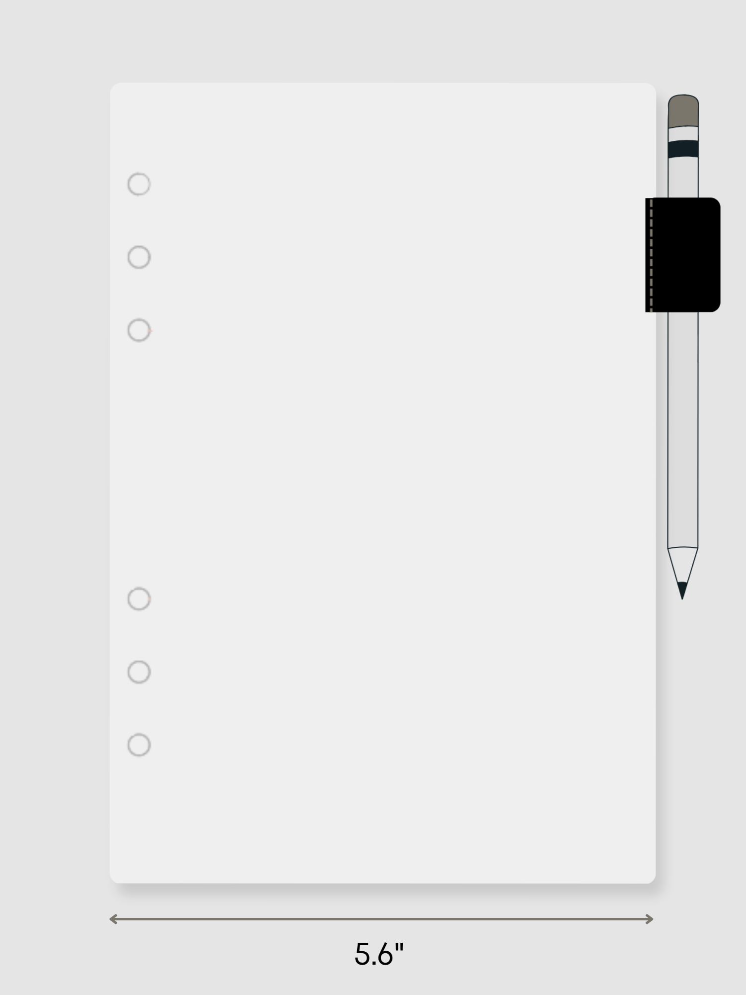 A5 Pen Loop Page Divider