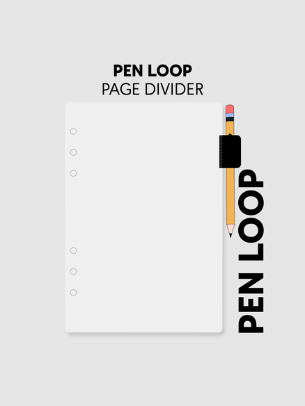 A5 Pen Loop Dashboard Divider