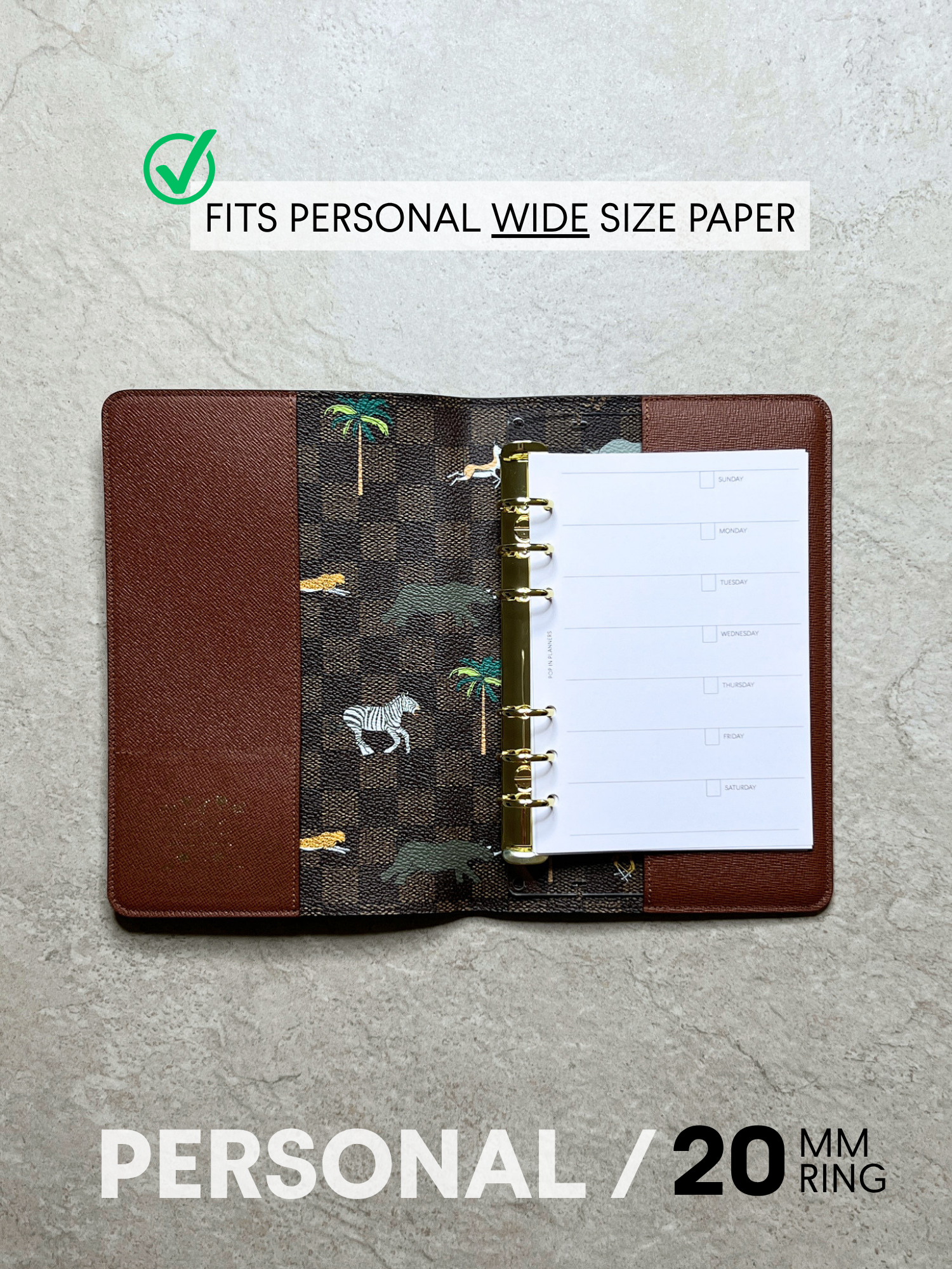 Personal Ring Converter for Louis Vuitton Emily MM