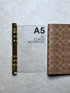 A5 Ring Converter for Coach Notebooks | ClearElite